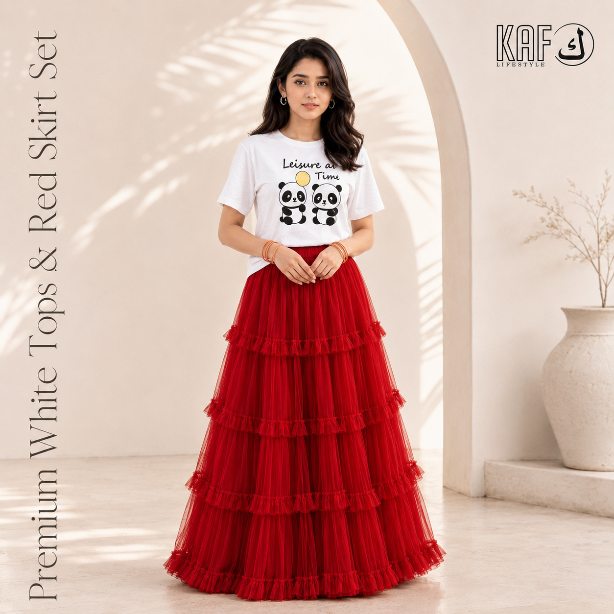 Tops & Skirt Set