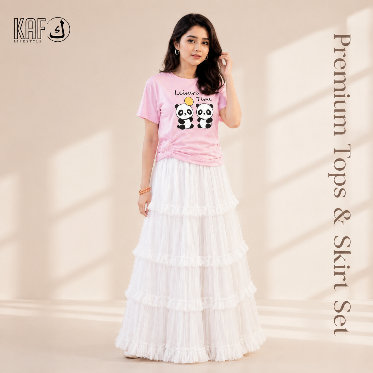 Tops & Skirt Set