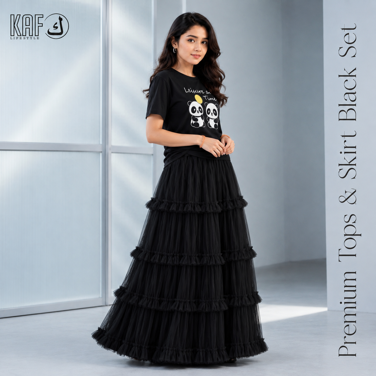 Tops & Skirt Set