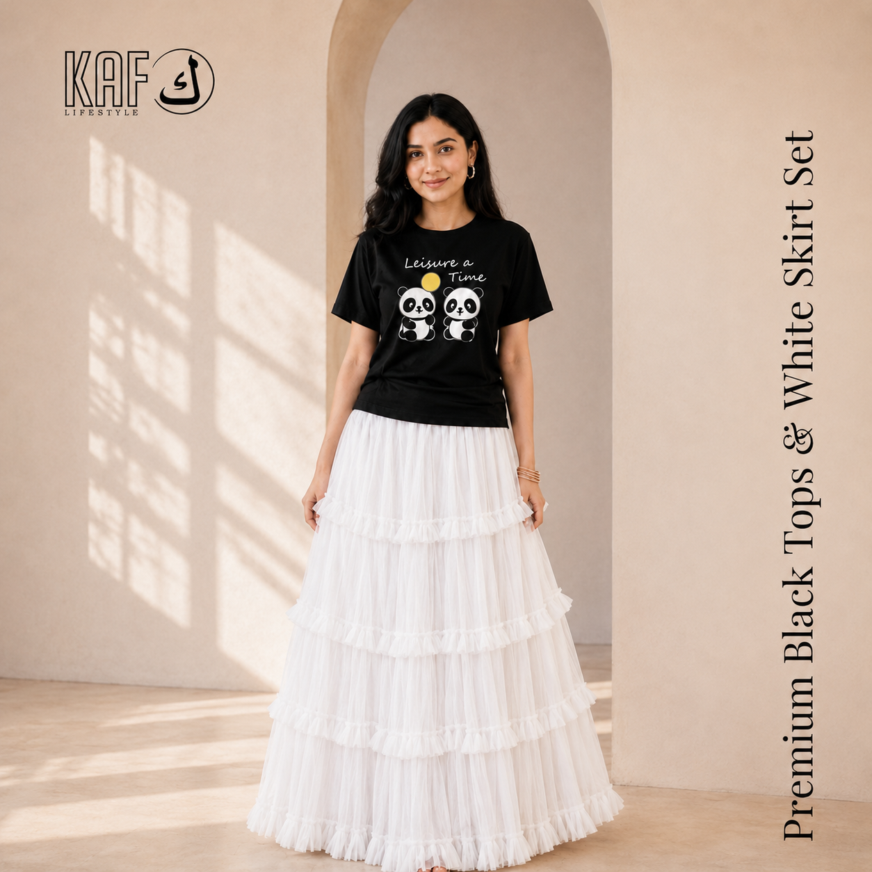 Tops & Skirt Set