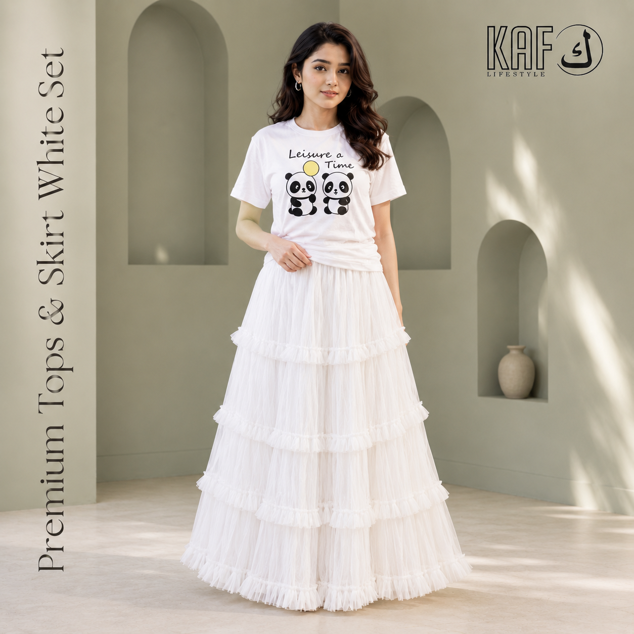 Tops & Skirt Set