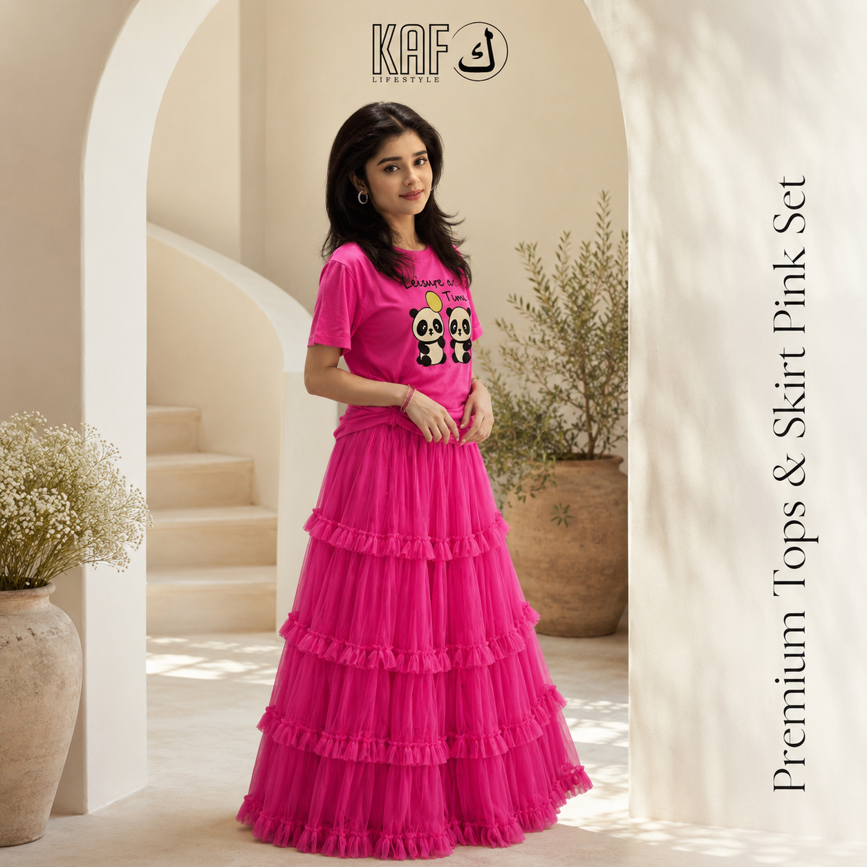 Tops & Skirt Set